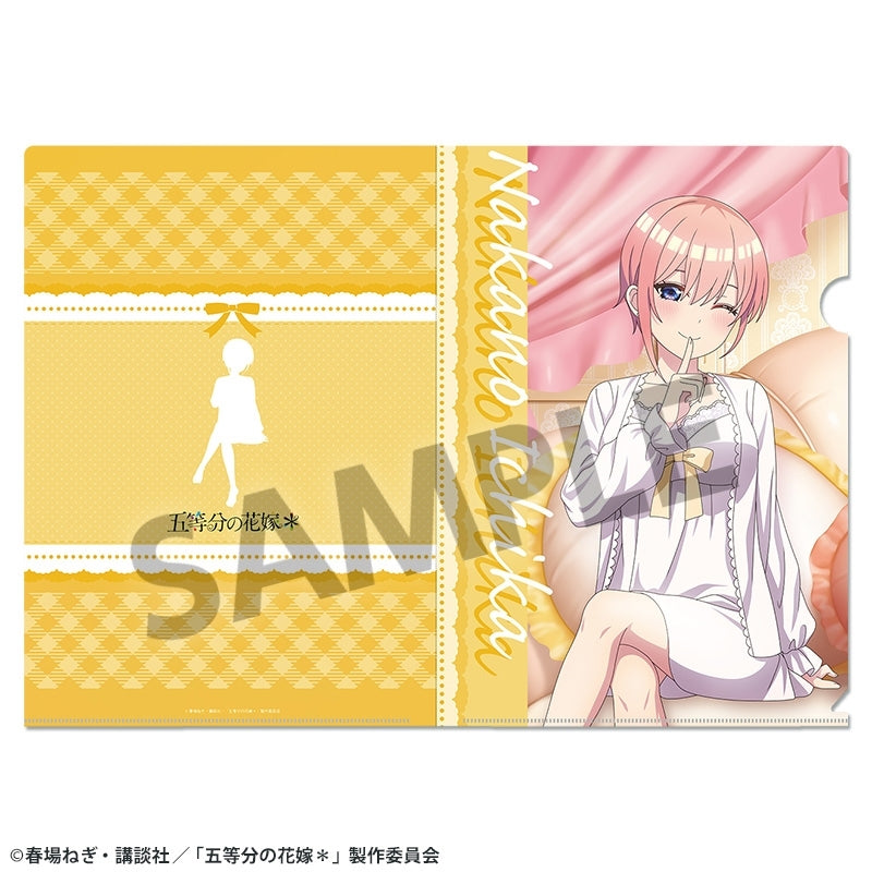 (Goods - Clear File) The Quintessential Quintuplets＊ Exclusive Art Clear File Ichika Nakano Nightwear ver.