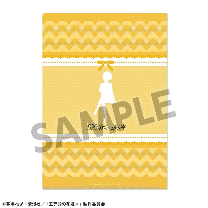 (Goods - Clear File) The Quintessential Quintuplets＊ Exclusive Art Clear File Ichika Nakano Nightwear ver.