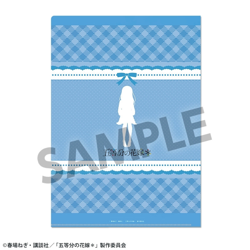 (Goods - Clear File) The Quintessential Quintuplets＊ Exclusive Art Clear File Miku Nakano Nightwear ver.