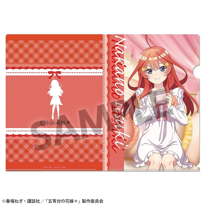 (Goods - Clear File) The Quintessential Quintuplets＊ Exclusive Art Clear File Itsuki Nakano Nightwear ver.