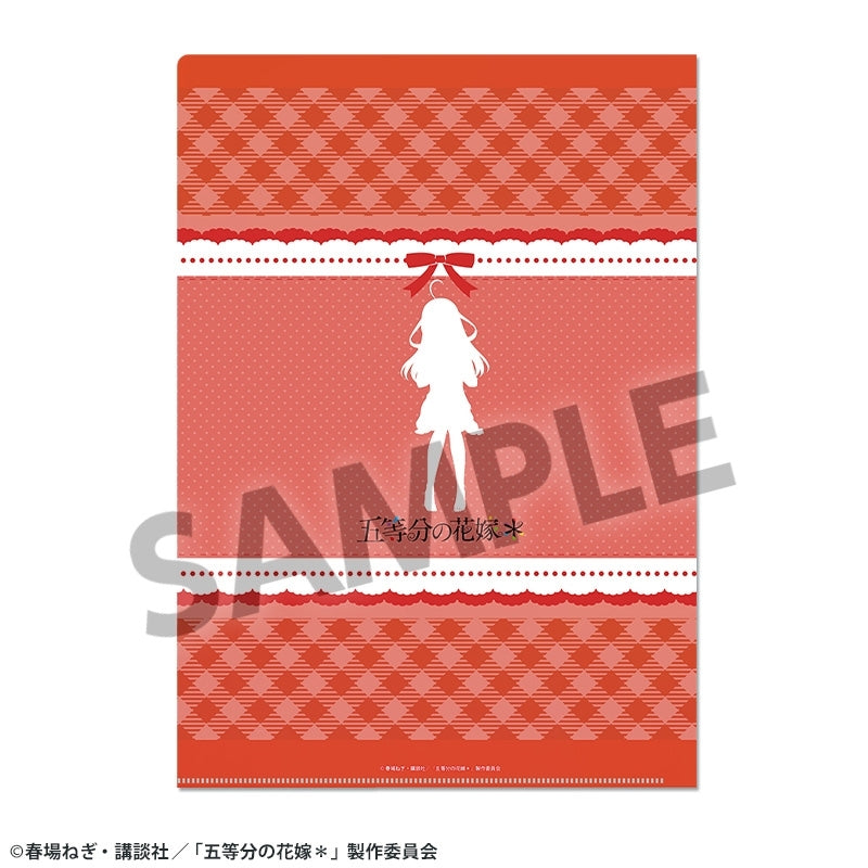 (Goods - Clear File) The Quintessential Quintuplets＊ Exclusive Art Clear File Itsuki Nakano Nightwear ver.