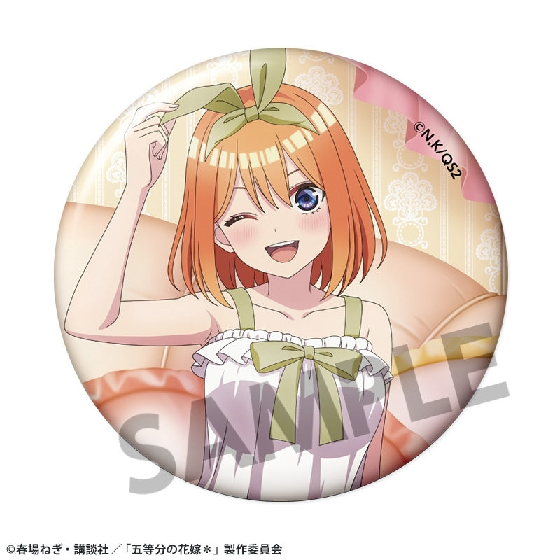 (1BOX=10)(Goods - Badge) The Quintessential Quintuplets＊ Exclusive Art Trading Button Badge Nightwear ver.