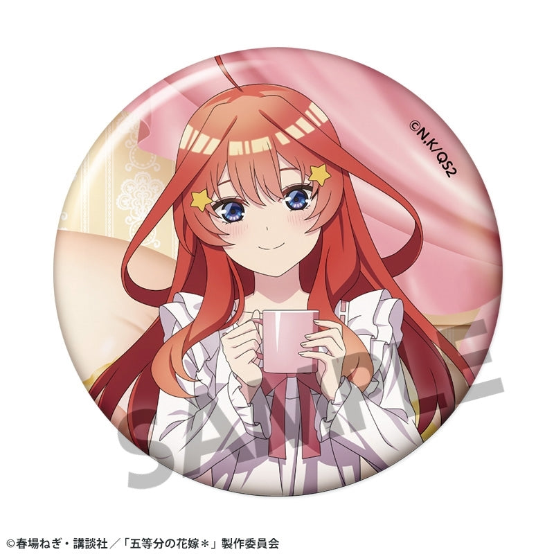 (1BOX=10)(Goods - Badge) The Quintessential Quintuplets＊ Exclusive Art Trading Button Badge Nightwear ver.