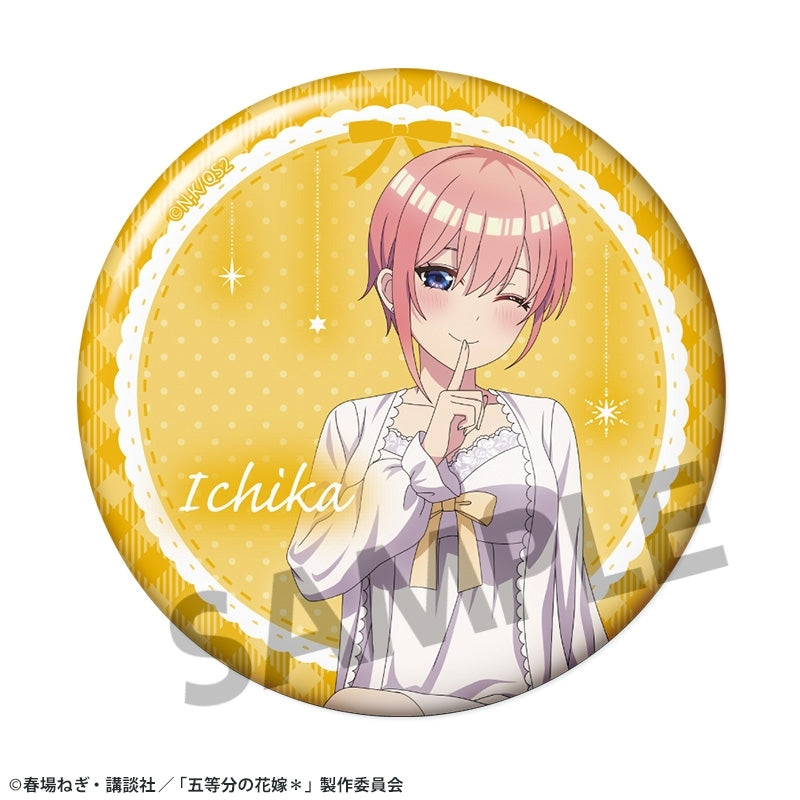 (1BOX=10)(Goods - Badge) The Quintessential Quintuplets＊ Exclusive Art Trading Button Badge Nightwear ver.