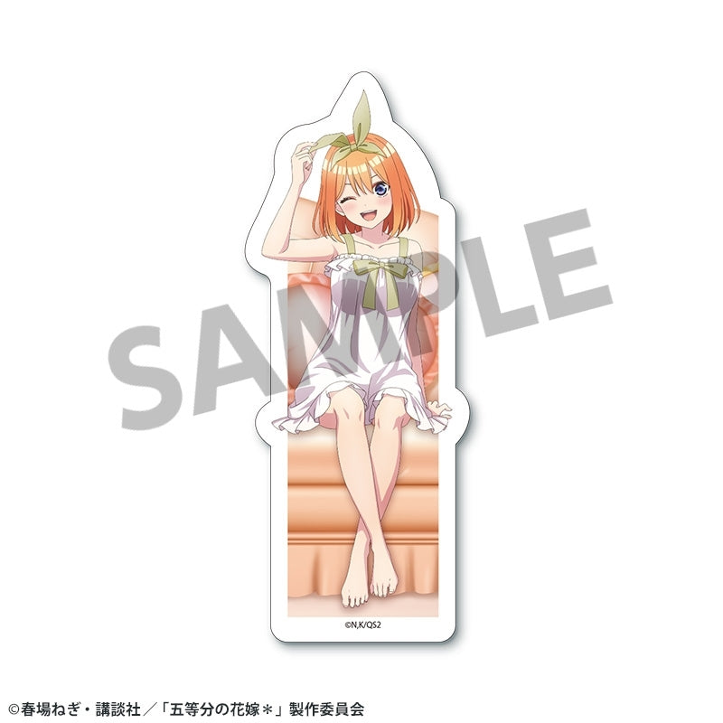 (Goods - Sticker) The Quintessential Quintuplets＊ Exclusive Art Die-cut Sticker Yotsuba Nakano Nightwear ver.