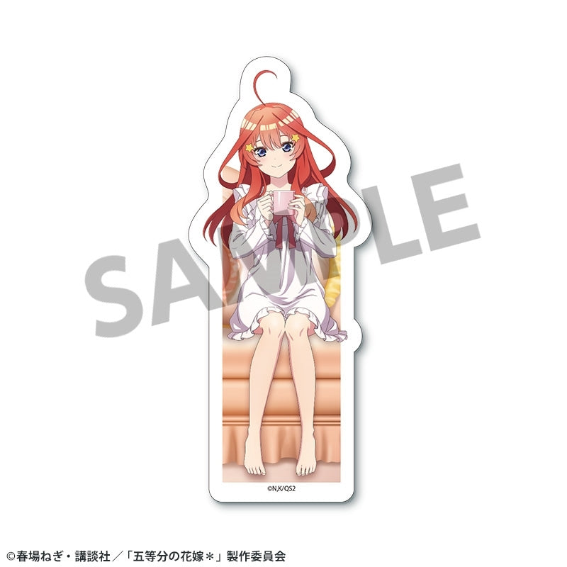 (Goods - Sticker) The Quintessential Quintuplets＊ Exclusive Art Die-cut Sticker Itsuki Nakano Nightwear ver.