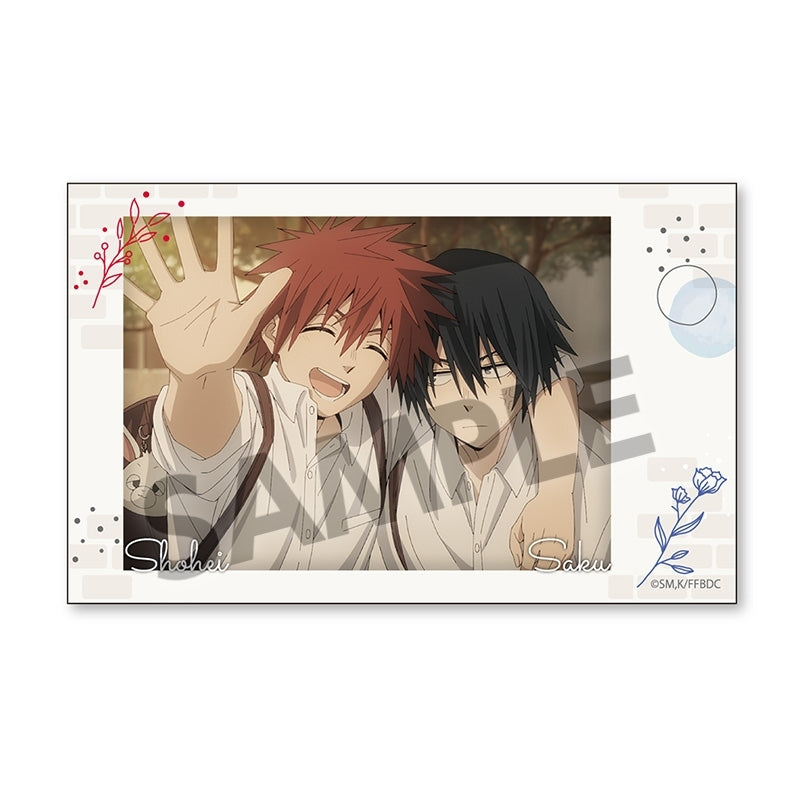(Goods - Sticker) The Fragrant Flower Blooms with Dignity Instant Photo Style Sticker vol. 2 Shohei Usami & Saku Natsusawa
