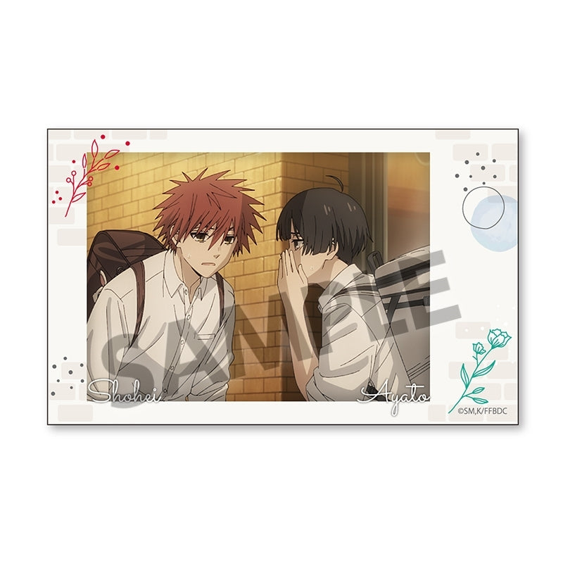 (Goods - Sticker) The Fragrant Flower Blooms with Dignity Instant Photo Style Sticker vol. 2 Shohei Usami & Ayato Yorita