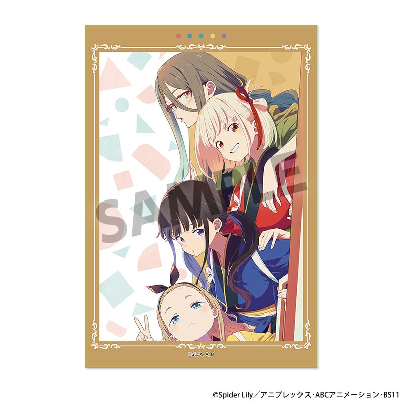 (Goods - Art Board) Lycoris Recoil Mini Art Board Short Movie Key Visual ver.