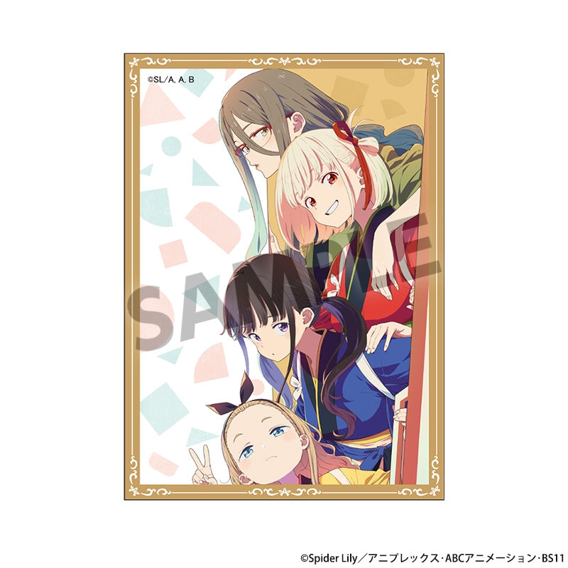 (Goods - Sticker) Lycoris Recoil Sticker Short Movie Key Visual ver.