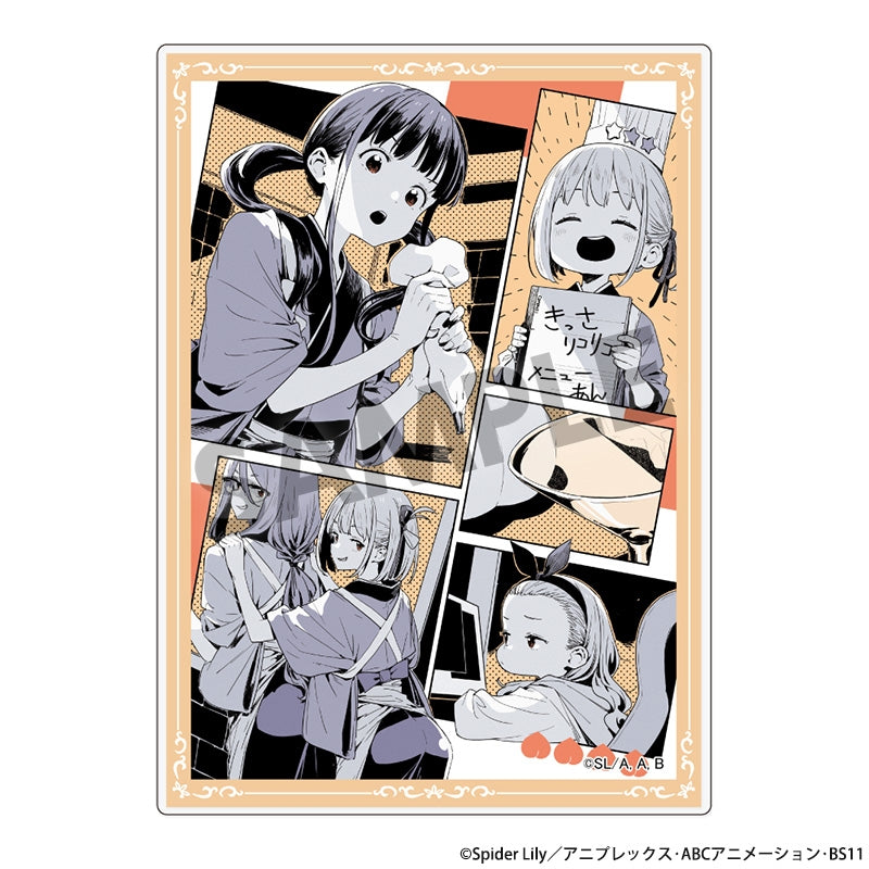 (Goods - Card) Lycoris Recoil Acrylic Card Short Movie Ep. 3 Scintillation of genius ver.