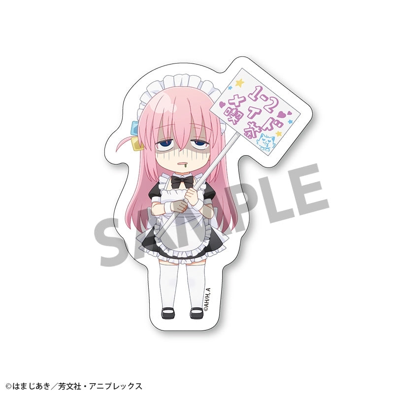 (Goods - Sticker) Tv Anime Bocchi the Rock! Pikuriru! Die-cut Sticker Hitori Gotoh Maid B ver.