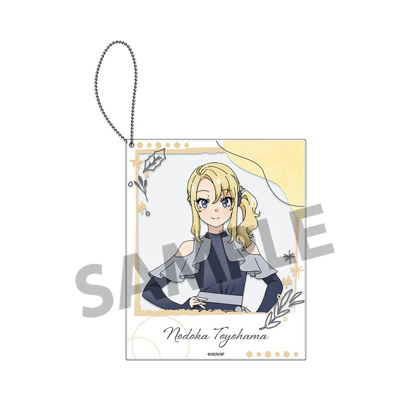 (Goods - Keychain) Rascal Does Not Dream of Santa Claus Instant Photo Style Acrylic Keychain Nodoka Toyohama