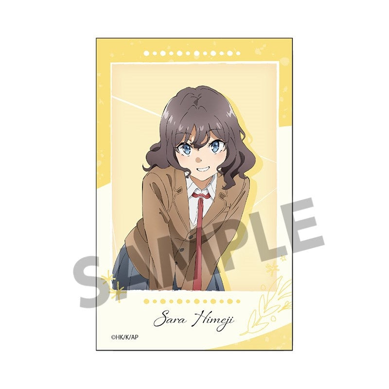 (Goods - Sticker) Rascal Does Not Dream of Santa Claus Intant Photo Style Sticker Sara Himeji