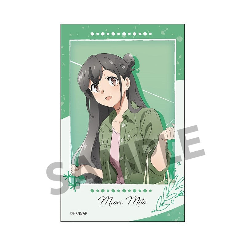 (Goods - Sticker) Rascal Does Not Dream of Santa Claus Intant Photo Style Sticker Miori Mito