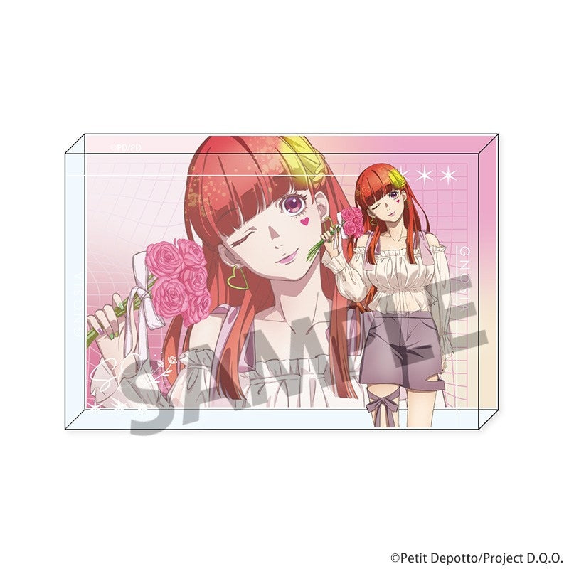 (Goods - Ornament) GNOSIA Exclusive Art Acrylic Block SQ