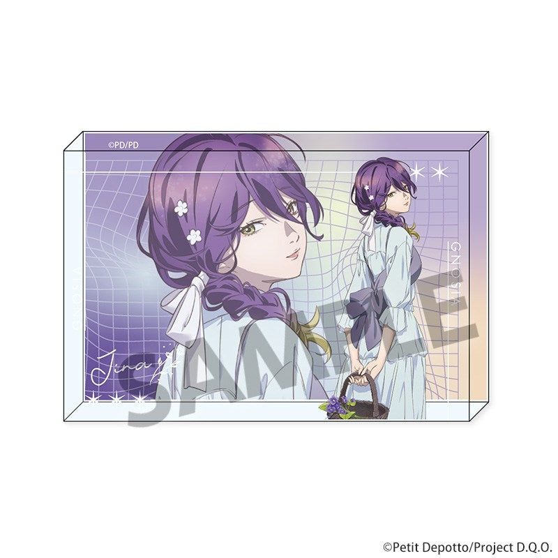 (Goods - Ornament) GNOSIA Exclusive Art Acrylic Block Gina