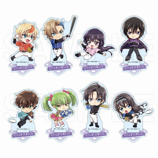 (1BOX= 8)(Goods - Stand Pop) Code Geass: Lelouch of the Rebellion Lost Stories Mini Acrylic Stand Collection (8 Types Total) (animate Advance Sales)