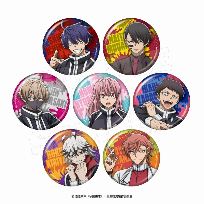 (1BOX=7)(Goods - Badge) Tougen Anki Chara Badge Collection 7 Types