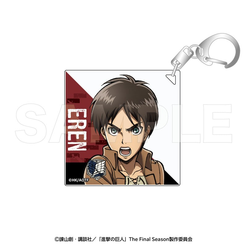 (Goods - Keychain) Attack on Titan Acrylic Keychain Eren