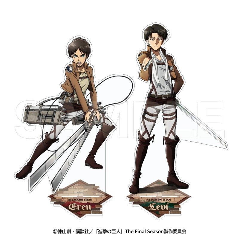 (Goods - Acrylic Stand) Attack on Titan Big Acrylic Stand Eren