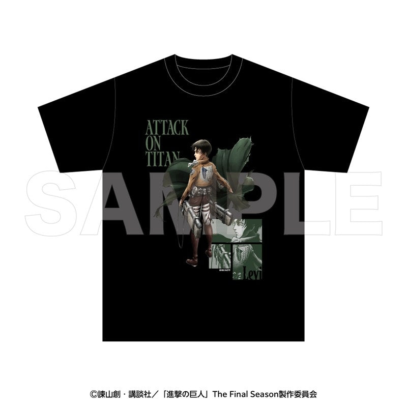 (Goods - Shirt) Attack on Titan T-shirt Levi XL