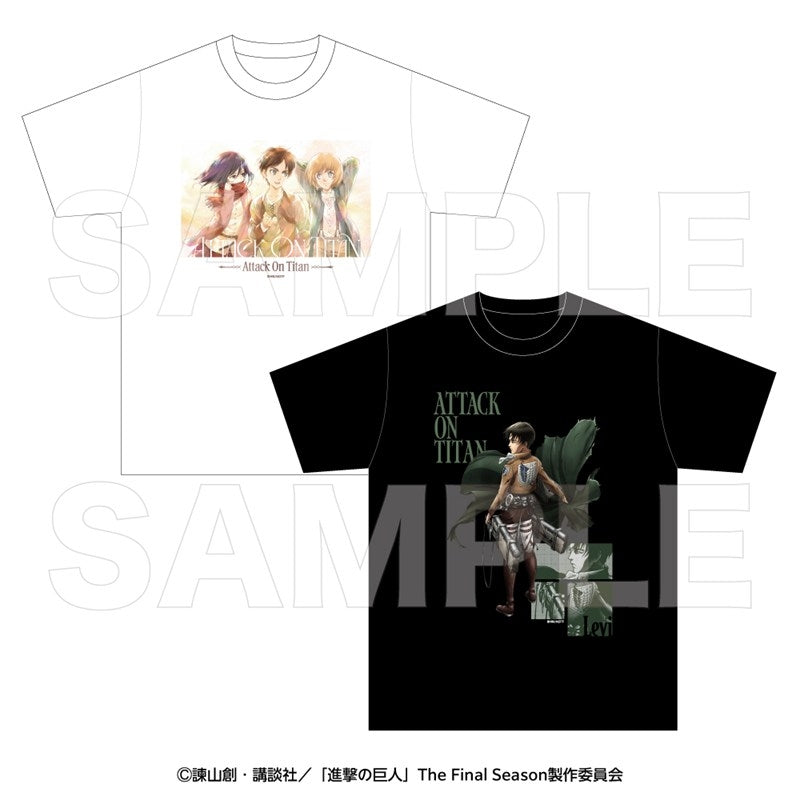 (Goods - Shirt) Attack on Titan T-shirt Levi XXL