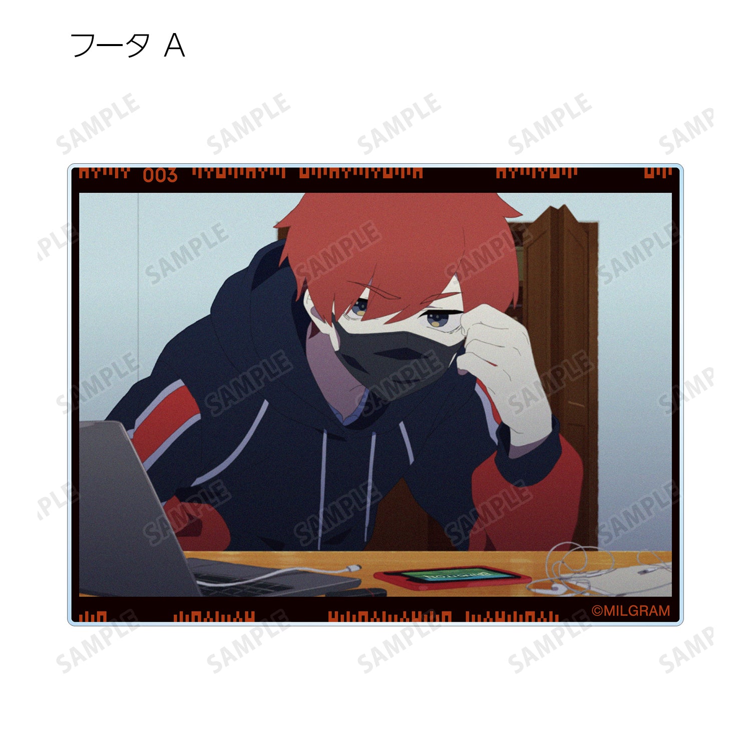 (1BOX=8)(Goods - Bromide) MILGRAM Trading MV Acrylic Card Fuuta Bring It On {Bouns: Bromide}