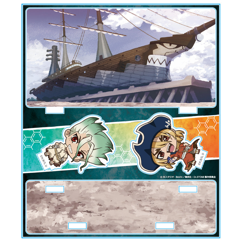 (Goods - Acrylic Stand) Dr. STONE Acrylic Diorama C [Senku & Ryusui]