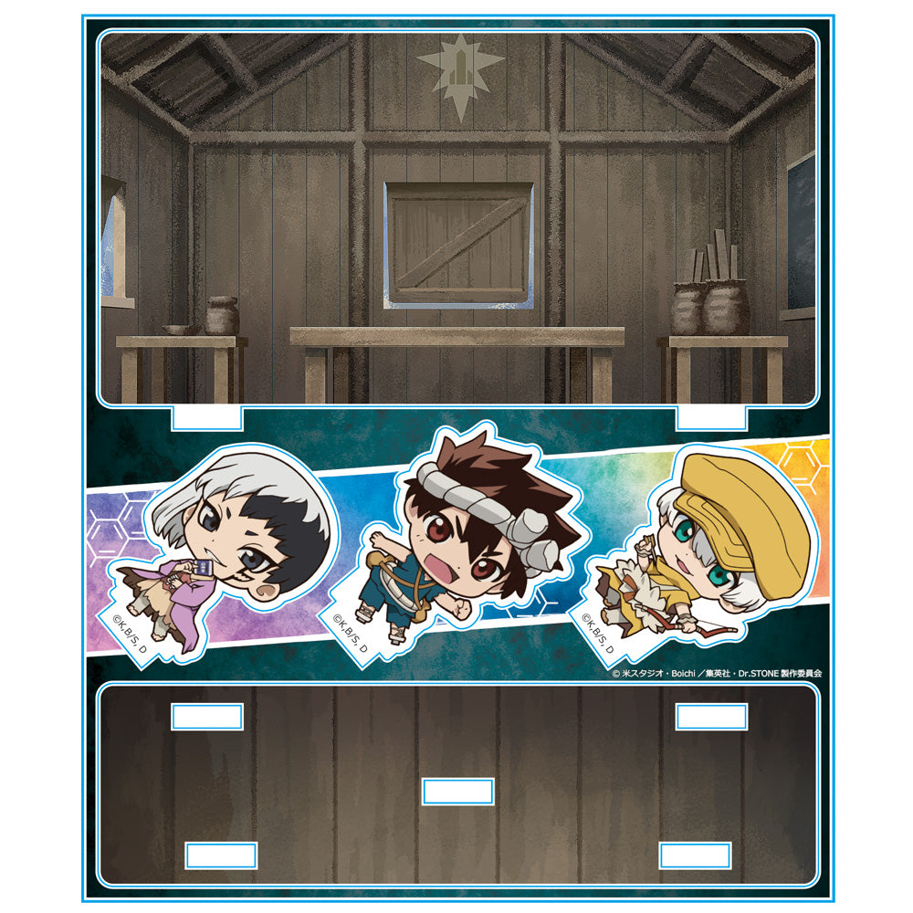 (Goods - Acrylic Stand) Dr. STONE Acrylic Diorama D [Gen & Chrome & Ukyo]