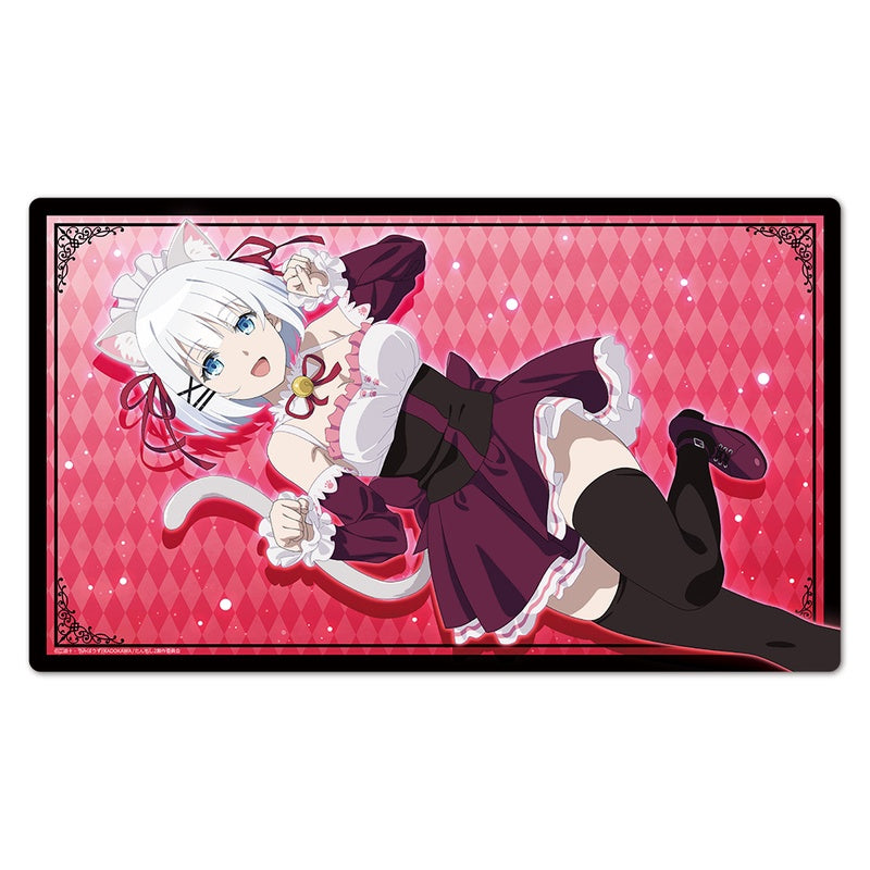 (Goods - Mat) The Detective Is Already Dead Character Rubber Mat C [Siesta Cat-ear Maidver. ](Exclusive Art)