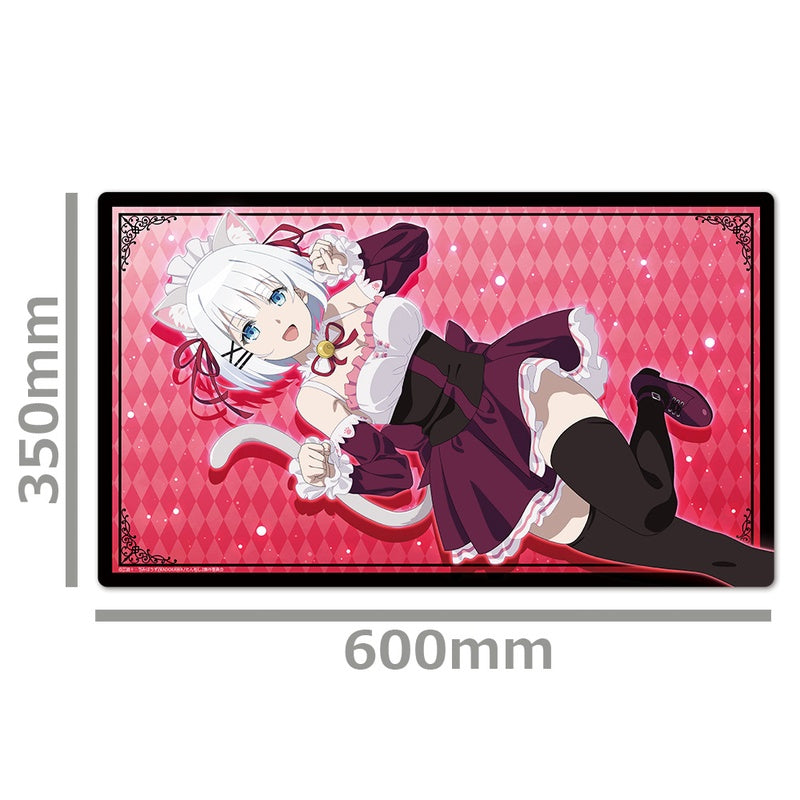 (Goods - Mat) The Detective Is Already Dead Character Rubber Mat C [Siesta Cat-ear Maidver. ](Exclusive Art)