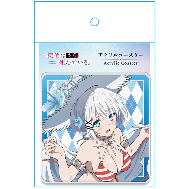 (Goods - Coaster) The Detective Is Already Dead Acrylic Coaster A [Siesta Swimsuit ver.](Exclusive Art)