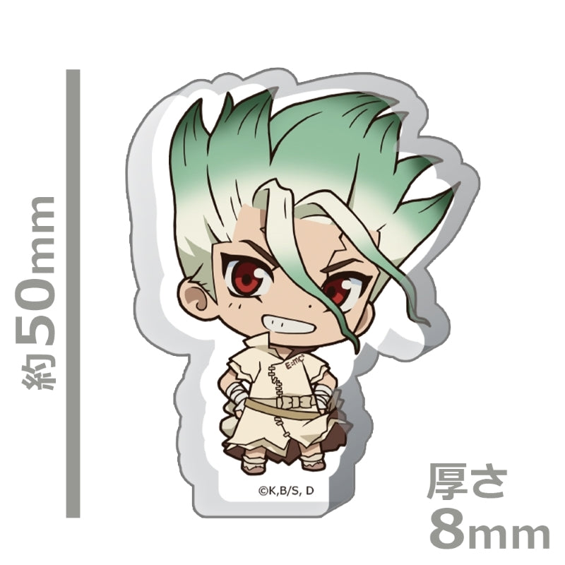 (Goods - Stand Pop) Dr. STONE Thick Acrylic Stand Senku Ishigami