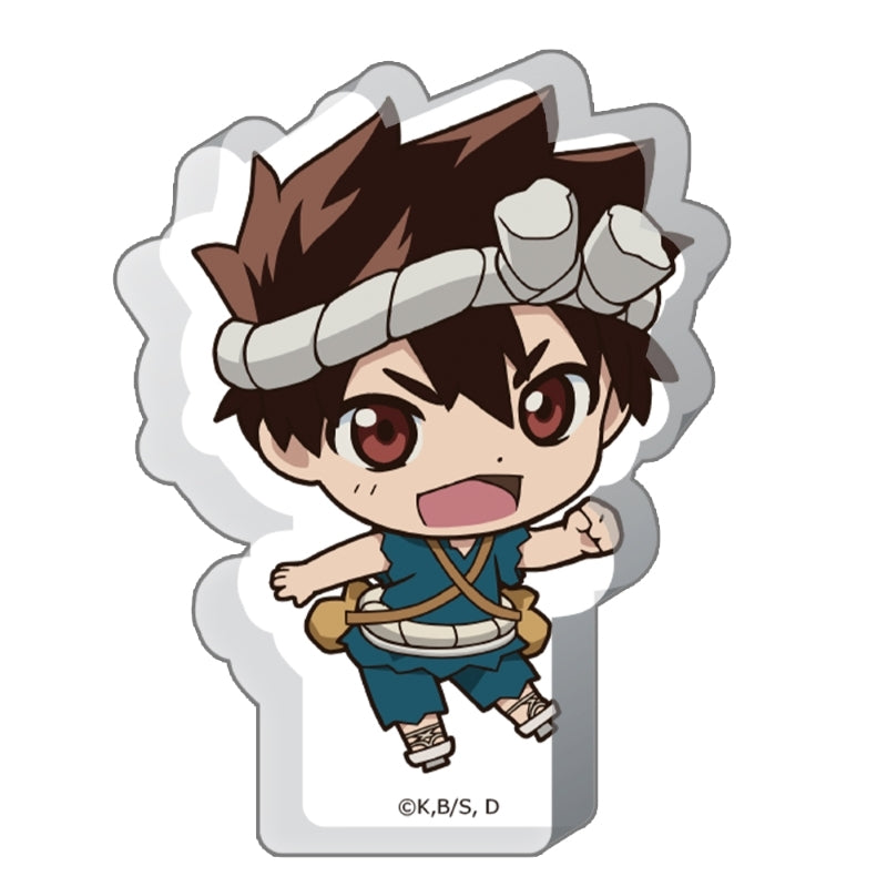 (Goods - Stand Pop) Dr. STONE Thick Acrylic Stand Chrome