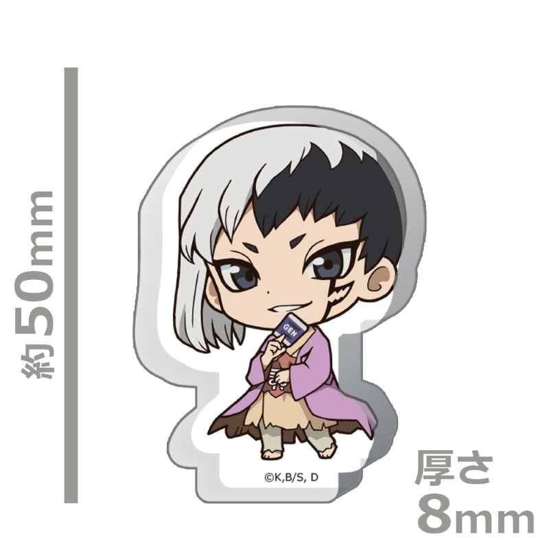 (Goods - Stand Pop) Dr. STONE Thick Acrylic Stand Gen Asagiri