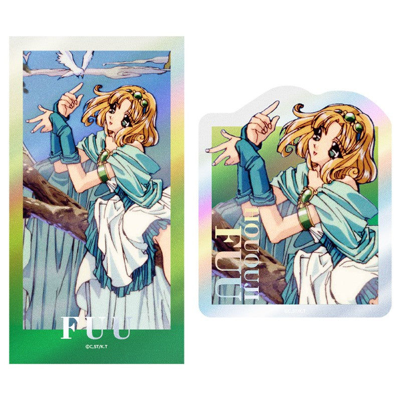 (Goods - Sticker) Magic Knight Rayearth Charakira Sticker Set Fuu Hououji Vol. 1