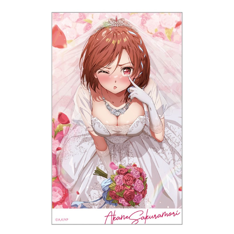 (Goods - Sticker) I Got Married to the Girl I Hate Most in Class Die-cut Sticker Akane (Wedding Dress ver.)