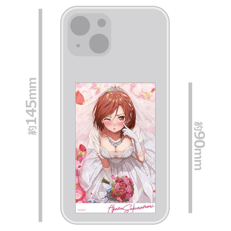 (Goods - Sticker) I Got Married to the Girl I Hate Most in Class Die-cut Sticker Akane (Wedding Dress ver.)