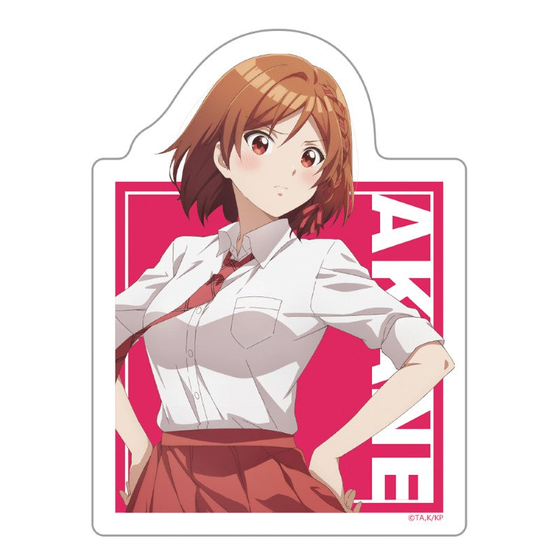 (Goods - Sticker) I Got Married to the Girl I Hate Most in Class Die-cut Sticker Akane (School Uniform ver.)