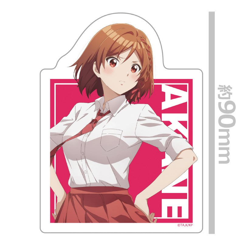 (Goods - Sticker) I Got Married to the Girl I Hate Most in Class Die-cut Sticker Akane (School Uniform ver.)