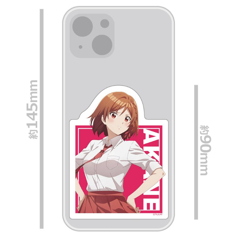 (Goods - Sticker) I Got Married to the Girl I Hate Most in Class Die-cut Sticker Akane (School Uniform ver.)