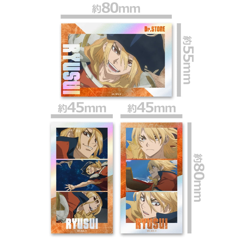 (Goods - Sticker) Dr. STONE Thumbnail Kira Sticker Set Ryusui Nanami