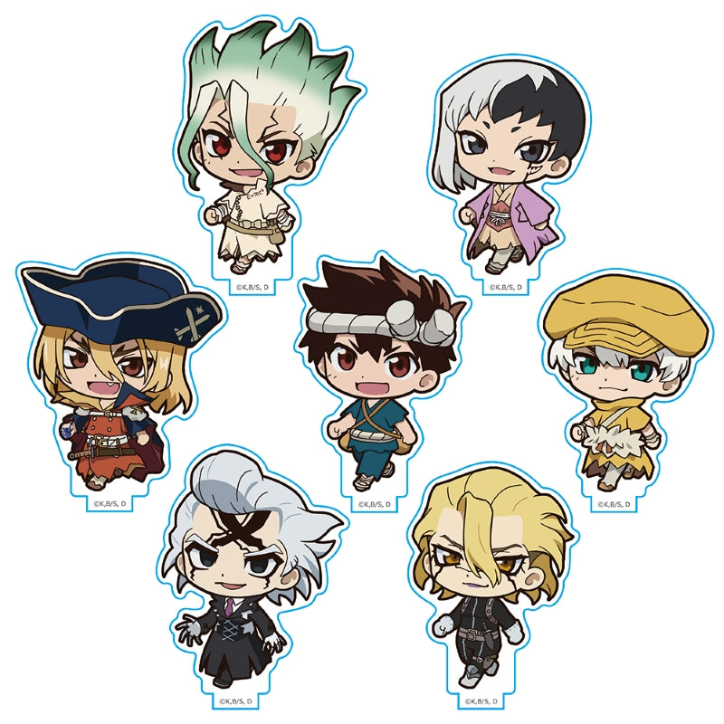 [※Blind](1BOX=7)(Goods - Acrylic Stand) Dr. STONE Tsuitekku Acrylic Stand Collection (7 Types Total)