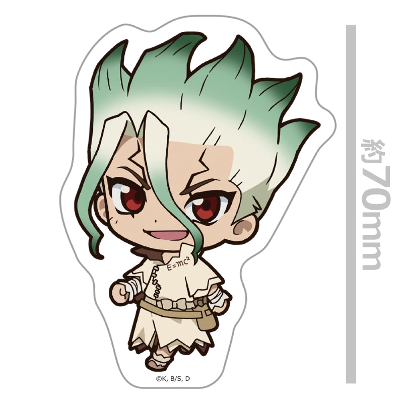 (Goods - Sticker) Dr. STONE Tsuitekku Die-cut Sticker Senku Ishigami