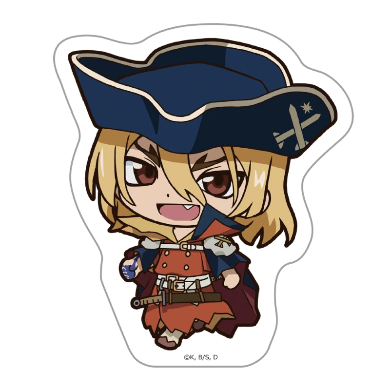 (Goods - Sticker) Dr. STONE Tsuitekku Die-cut Sticker Ryusui Nanami