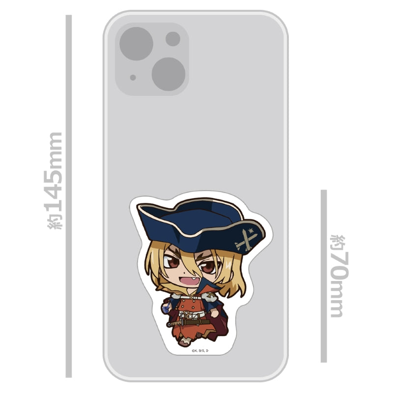 (Goods - Sticker) Dr. STONE Tsuitekku Die-cut Sticker Ryusui Nanami