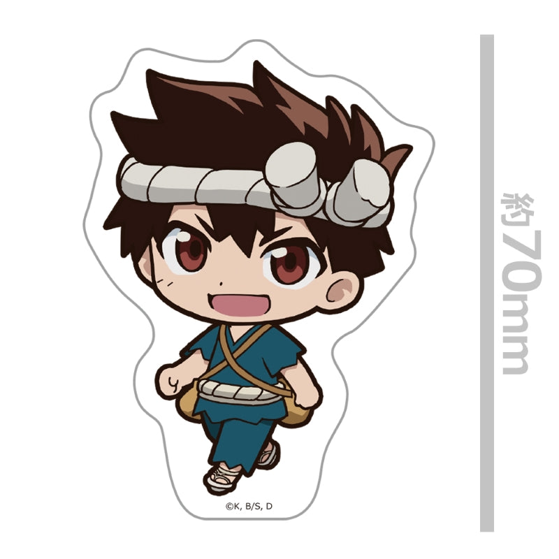 (Goods - Sticker) Dr. STONE Tsuitekku Die-cut Sticker Chrome