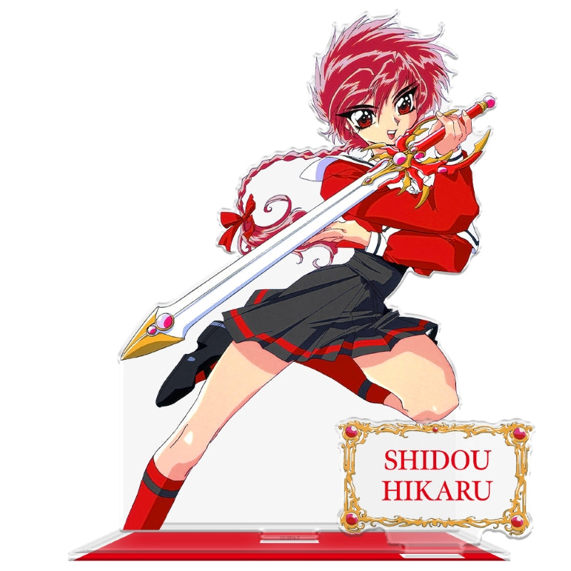 (Goods - Acrylic Stand) TV Anime - Magic Knight Rayearth BIG Acrylic Chara Stand Hikaru Shidou