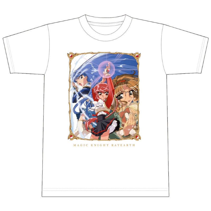 (Goods - Shirt) TV Anime - Magic Knight Rayearth T-shirt Hikaru & Umi & Fuu